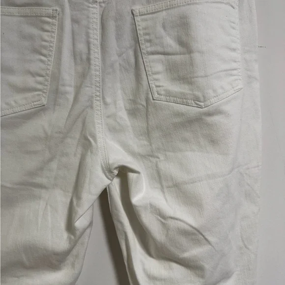 Talbots Simply Flattering White Denim Pants - Picture 12 of 16